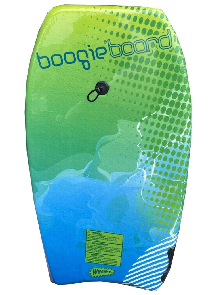 Boogie Bodyboard Green Size 33 In, Pro Shape, with Wrist Basic Leash Body Board