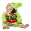 The Grinch Christmas Baby Unisex Coveralls and Hat Set, 2-Piece, Sizes 0/3M-2T