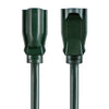 Hyper Tough 25 Ft 16AWG 3-Prong Green Single Outlet Outdoor Extension Cord, 13 Amps