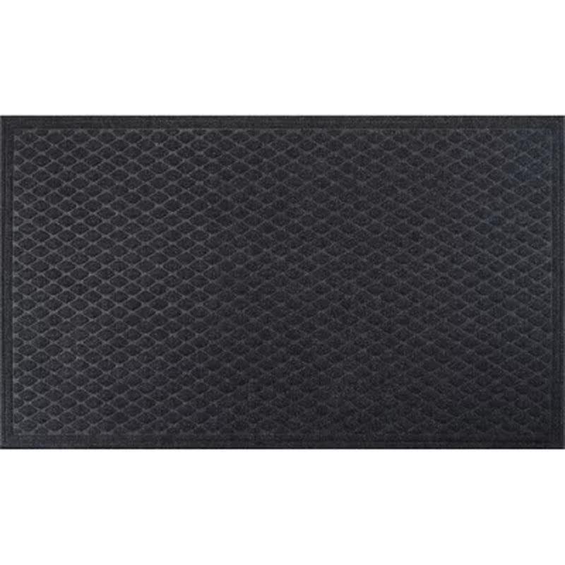 Member'S Mark Antimicrobial Diamond Scraper Entrance Mat, Charcoal (Choose Size)