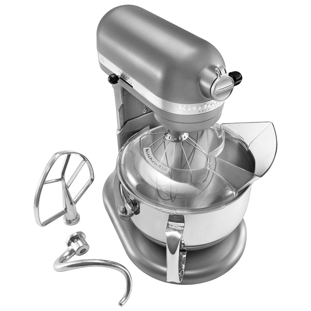 Restored Kitchenaid Professional 600 Stand Mixer 6 Quart 10-Speed Contour Silver - RKP26M1XCU (Refurbished)