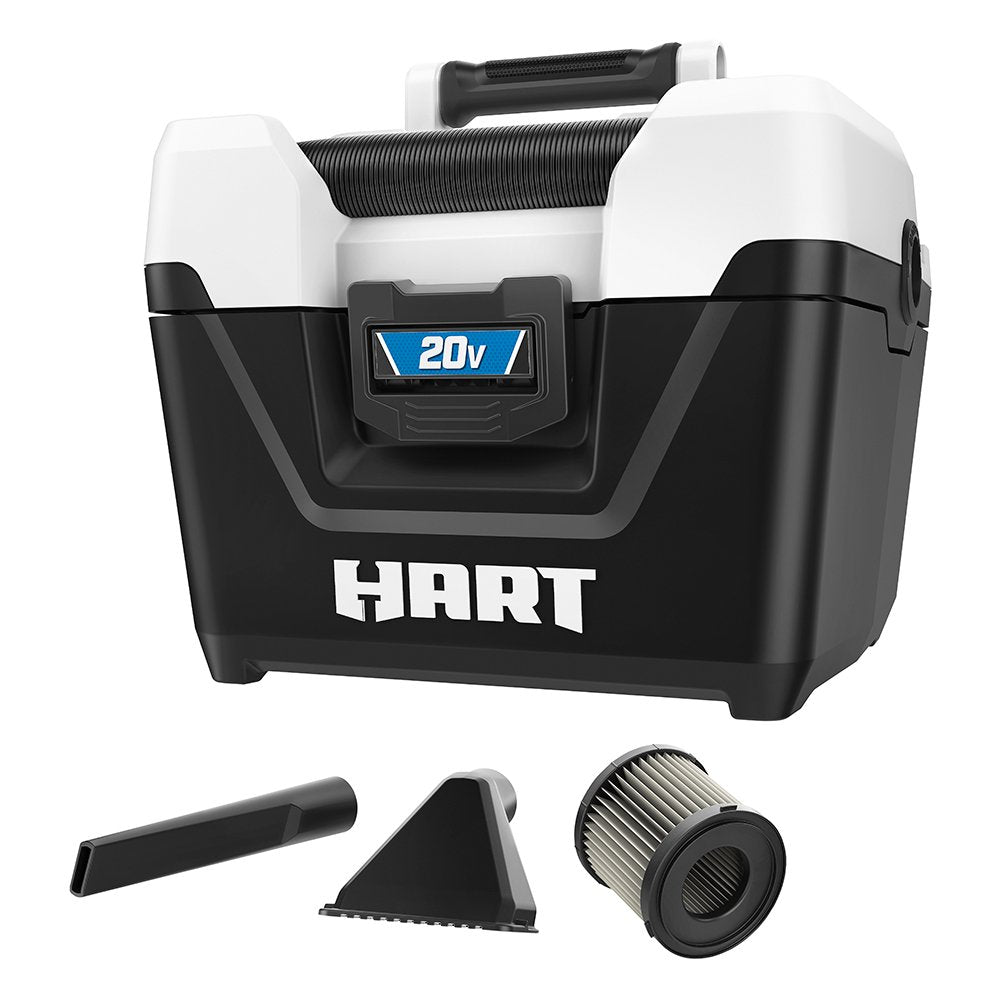 HART 20-Volt Cordless 2-Gallon Wet/Dry Vac (Battery Not Included)