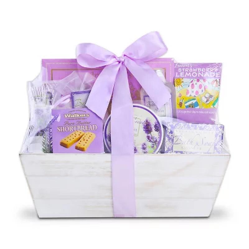 Alder Creek Gift Baskets Relaxing Lavender Spa Gift