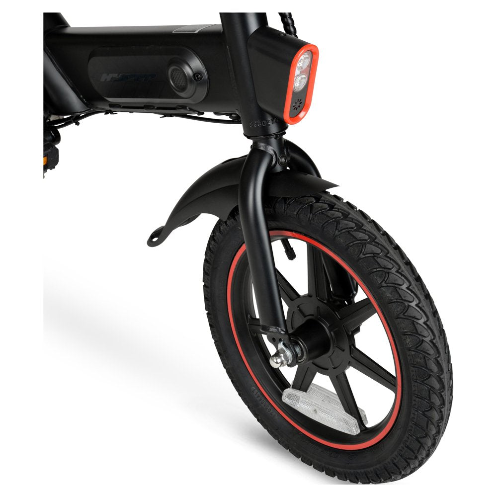 Hyper Bicycles 14" 36V Foldable Compact Electric Bike W/Throttle, 350W Motor, Recommended Age: 14+