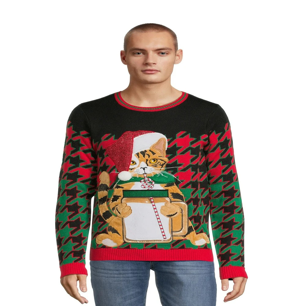 Jolly Sweaters Men'S and Big Men'S Ugly Christmas Sweater, Sizes S-3XL