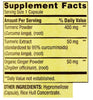 Spring Valley Turmeric Curcumin 180 Vegan Capsules W/Ginger Powder 500 Mg 12/25