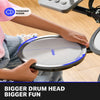 Donner Electric Drum Set for Kids Beginner Christmas Birthday Gift, 68+ Sounds, Quiet Mesh Pad, with Portable Type-C Charger