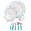 Gibson Home 95-Piece Complete Kitchen Starter Set - Teal - Free Shipping