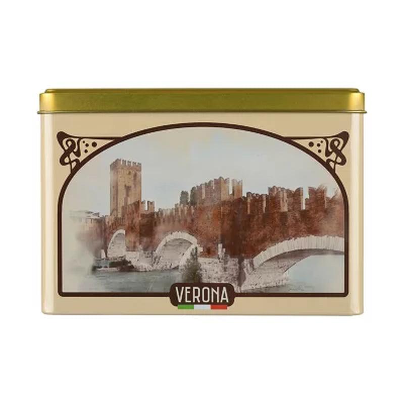 Verona Imported Italian Pastry Cookies in Keepsake Tin, 25.40 Oz.