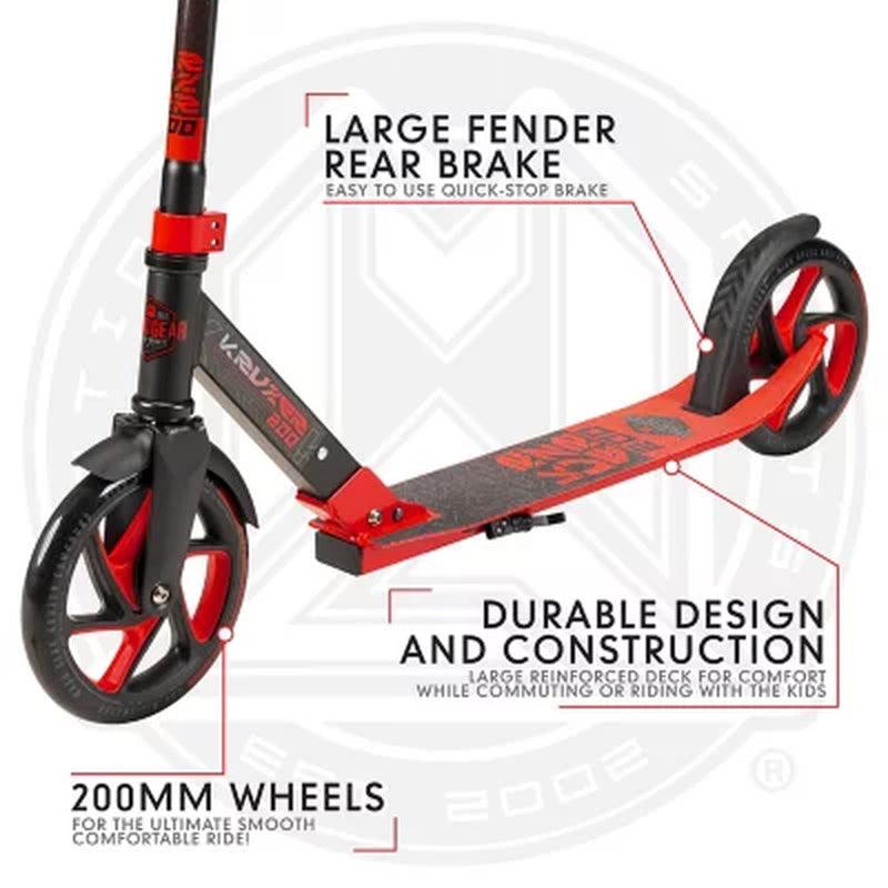 Madd Gear Kruzer Folding Height Adjustable Commuter Scooter