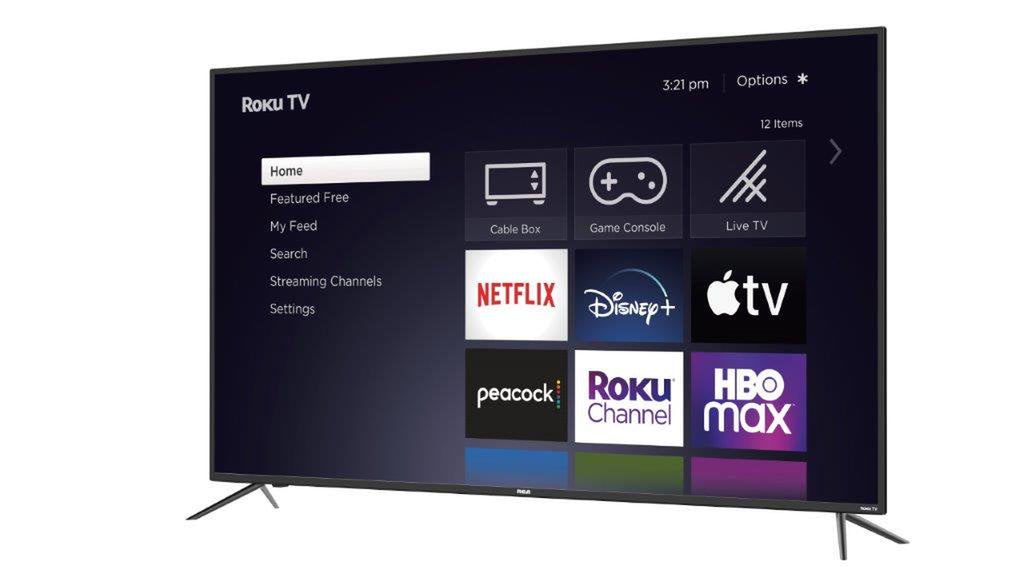 RCA 43" Class 4K Ultra HD (2160P) HDR Roku Smart LED TV (RTRU4327-US)