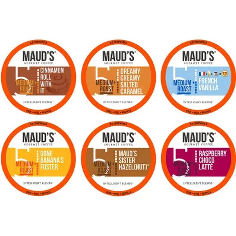 Maud'S Gourmet 100% Arabica Coffee Single Serve Pods, Variety Pack (72 Ct.)