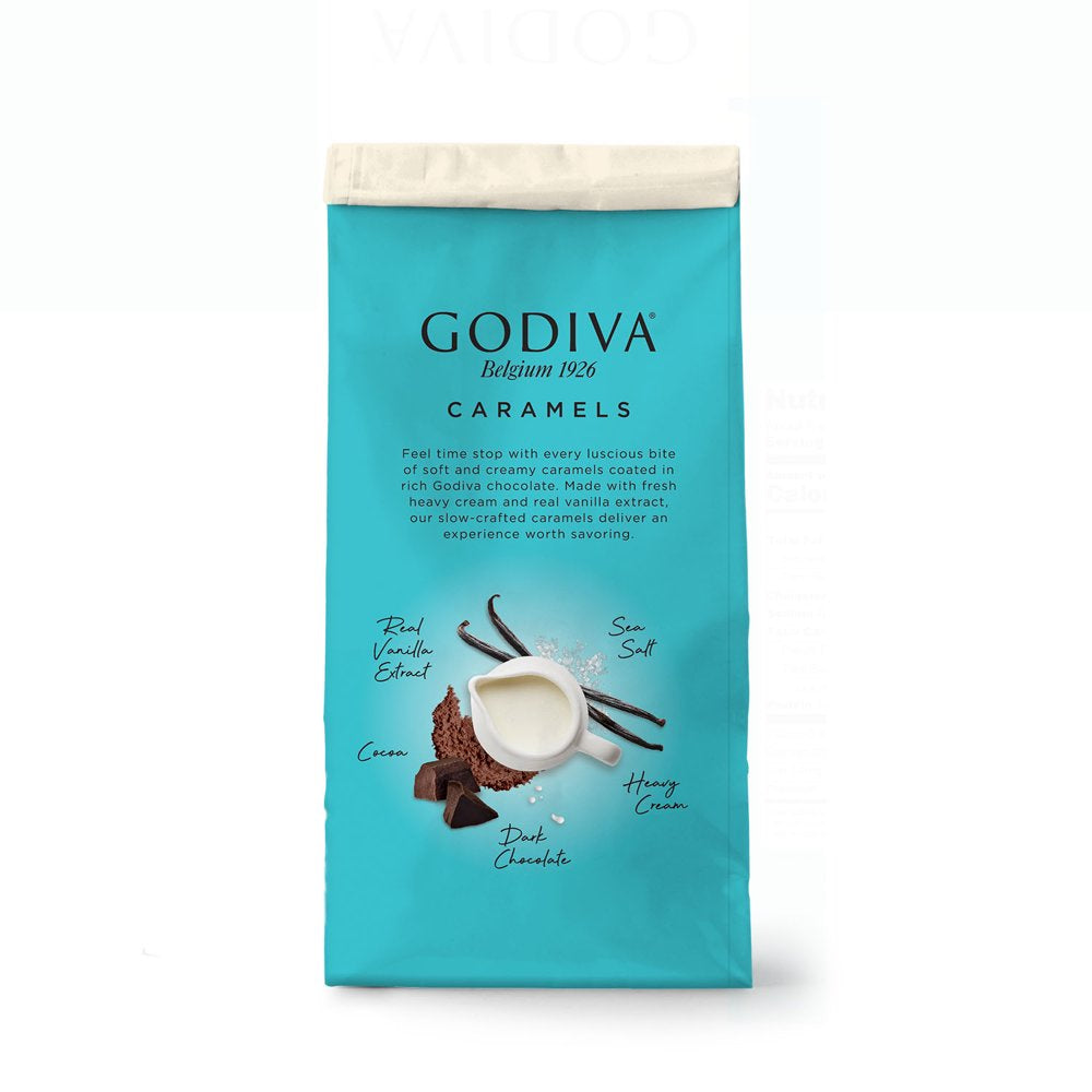 Godiva Caramel with Sea Salt in Rich Dark Chocolate , 5.3 Oz