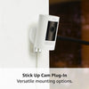 Ring Stick up Cam Wired (3Rd Gen) + Mounts 3 Pack - Back and White Color