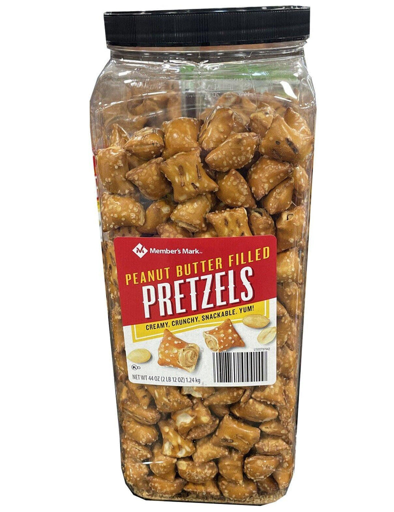 2 Packs Member'S Mark Peanut Butter Filled Pretzels (44 Ounce)