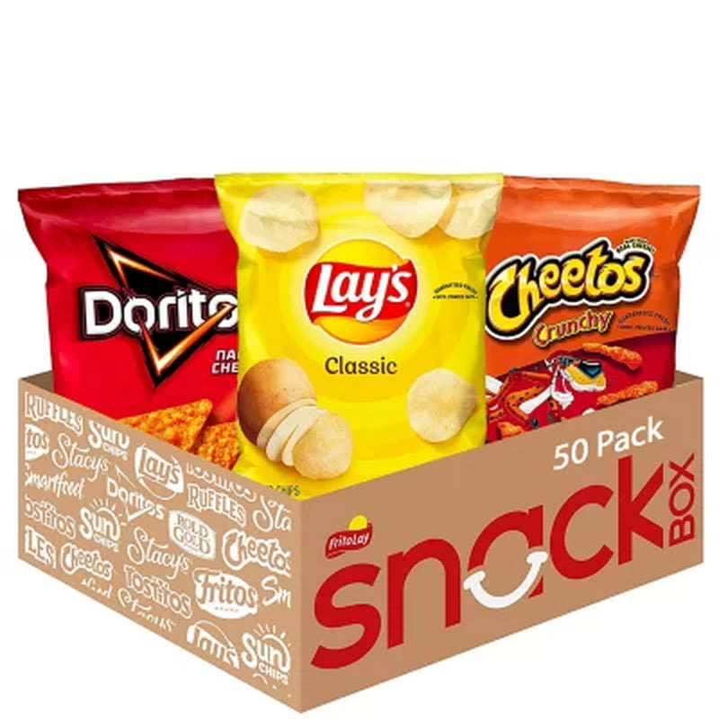 Frito-Lay Favorites Mix Variety Pack Chips and Snacks (50 Ct.)