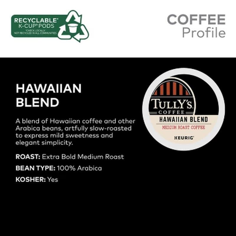 Tully'S Coffee K-Cup Pods, Hawaiian Blend (100 Ct.)