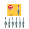 NGK Standard Spark Plug Set 6PCS 1988-2017 for Kawasaki Suzuki Yamaha 4548 CR9EK