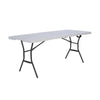 Lifetime 6-Foot Fold-In-Half Table (Light Commercial)