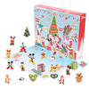 Disney Classic Advent Calendar, 32 Pieces, Figures, Decorations, and Stickers