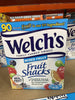 Welch'S Fruit Snacks, 0.8 Oz Pouch, 90/Box.