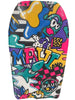 Maui Body Board Grafitti Size 33 in Bodyboard with Leash