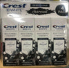 Crest 3D 4 PACK White Charcoal Toothpaste, 4.1Oz Each, NEW