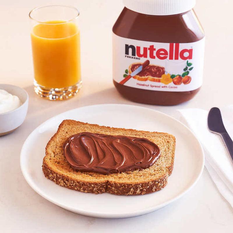 🔥 2Pk Ferrero Nutella Hazelnut Spread with Cocoa 33.5 Oz Large Jar 🔥