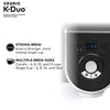 Keurig K-Duo Single Serve and Carafe Coffee Maker with Removable Reservoir