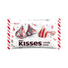 Hershey'S Kisses Candy Cane Flavored Christmas Candy, Bag 9 Oz