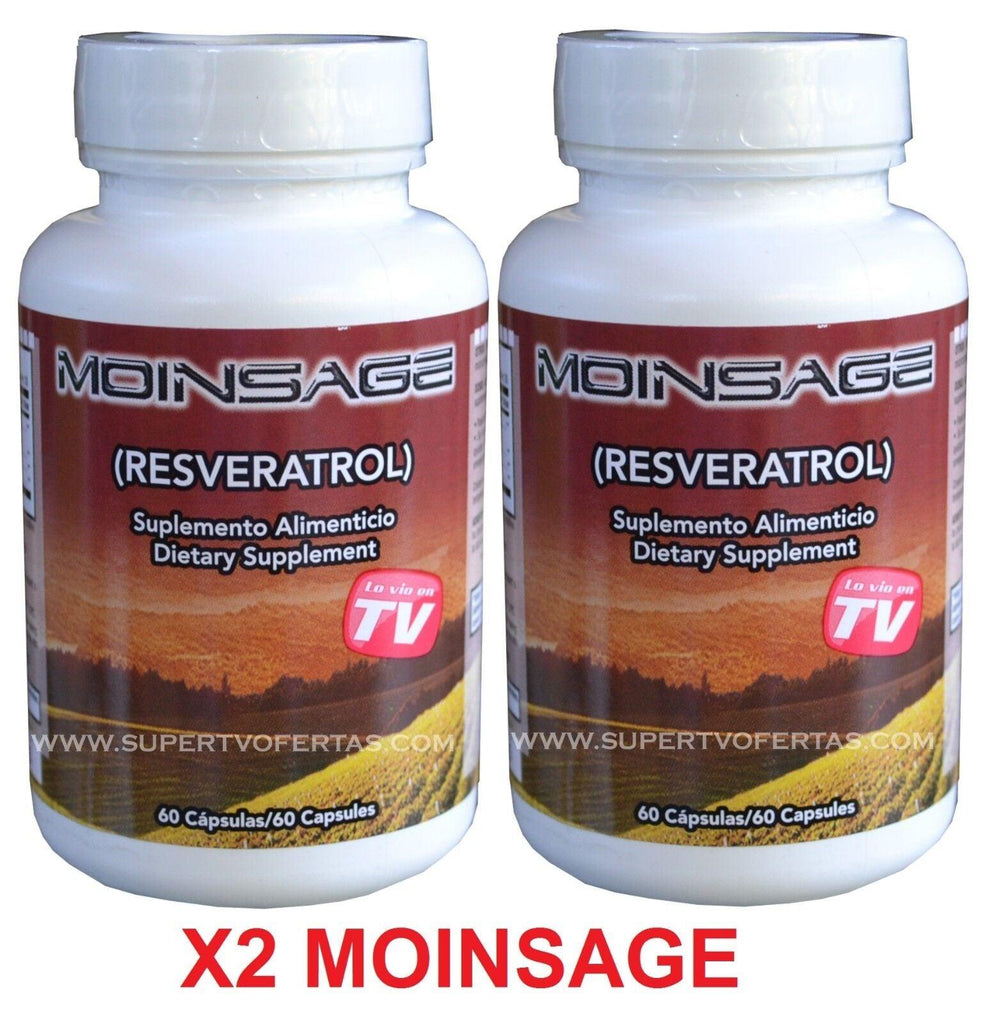 2 Fcos MOINSAGE 60 CAPS ORIGINAL 100% NATURAL