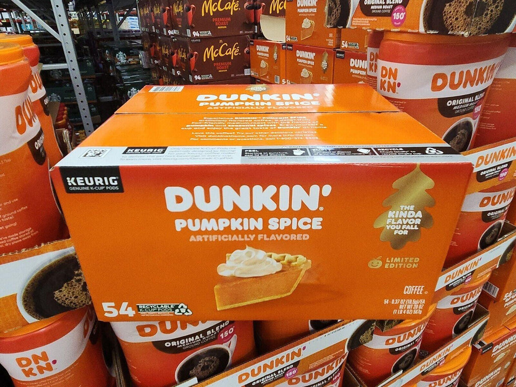 Medium Roast K Cup 54 Dunkin Pumpkin Spice