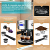 Gevi Espresso Machines 20 Bar Fast Heating Automatic Coffee Machine with Milk Frother Steam Wand