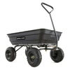 Gorilla Carts GOR4PS 600-Lb. Poly Garden Dump Cart with 10" Tires