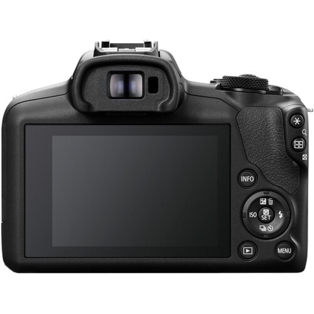 Canon EOS R100 - Mirrorless Camera - 24.1 MP - APS-C - 4K / 29.97 Fps - 2.5X Optical Zoom RF-S 18-45Mm F4.5-6.3 IS STM Lens - Wi-Fi, Bluetooth - Black