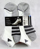 New adidas Men'S Performance Aeroready Low Cut No Show Socks 6Pk Size 6-12