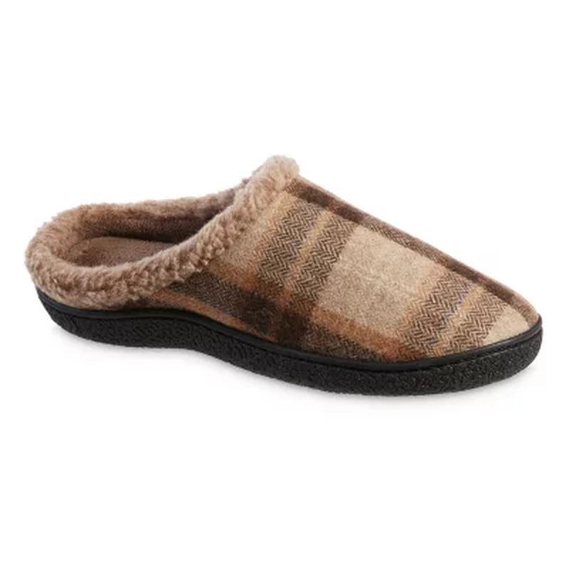 Men’S Isotoner Memory Foam Hoodback Comfort Slippers