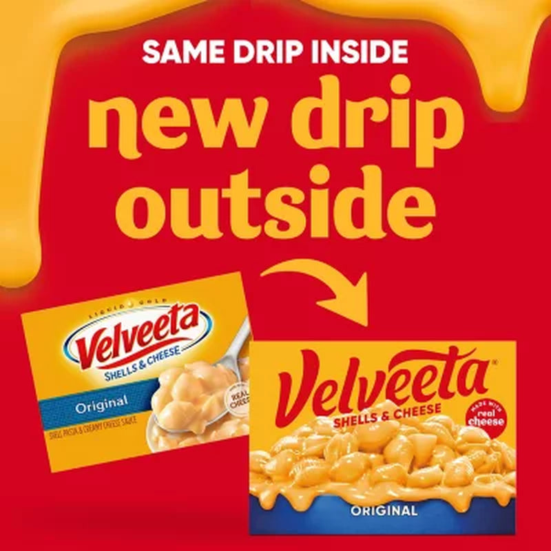 Velveeta Shells and Cheese Original Mac and Cheese Meal (12 Oz., 8 Pk.)