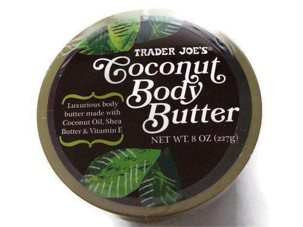 🔥Trader Joe'S Coconut Oil Body Butter with Shea Butter & Vit E W/ Seal 8Oz 🔥