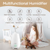 Sejoy Ultrasonic Humidifier for Home, Baby, 5L Large Capacity, Cool Mist, Remote Control, Auto Shut-Off, White