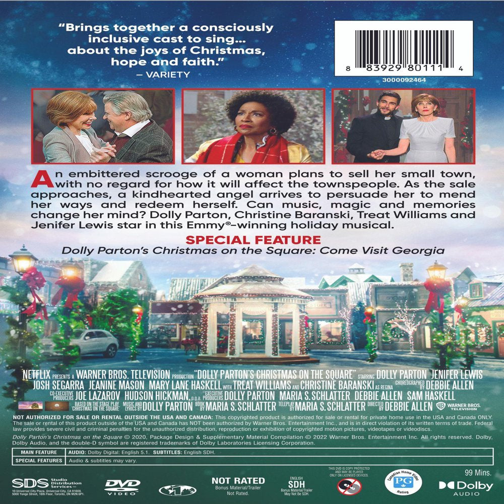 Dolly Parton'S Christmas on the Square (DVD)