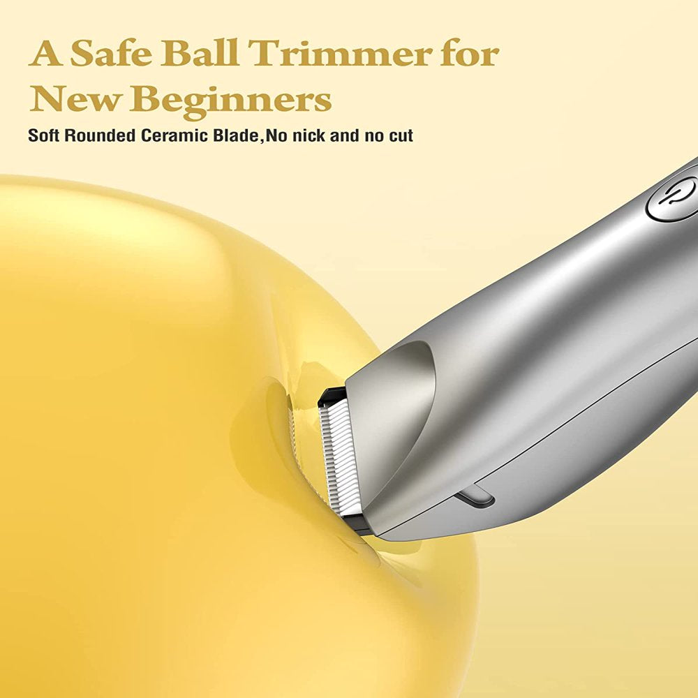 Hairspower Ultimate Ball Shaver Body Groomer for Men: Advanced Grooming with BLADELOCK Technology