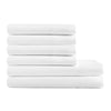 Hotel Style 6-Piece 1,000-Thread-Count Egyptian Cotton-Rich Luxury Bed Sheet Set, Queen, Arctic White