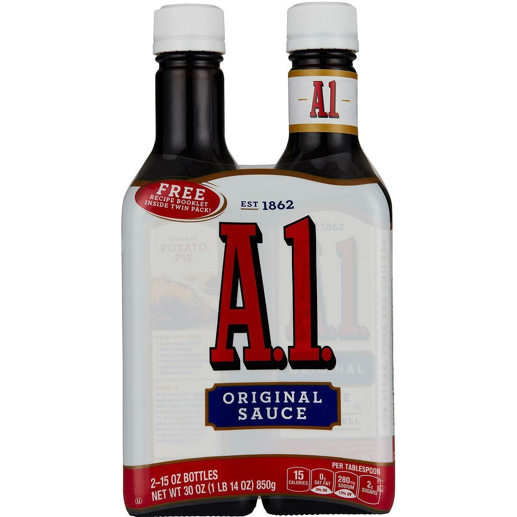 🔥 A.1. X 2 15 Oz Bottle Original Sauce , Total 30 Oz 🔥