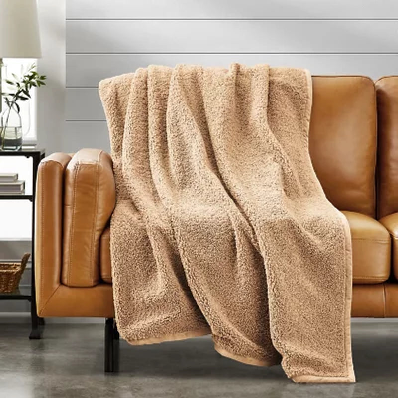 Member'S Mark Teddy Faux Fur Throw 60" X 70" (Assorted Colors)