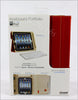 Isound New Genuine Leather Ipad And/Or Ipad Keyboard Portfolio Free Shipping Red