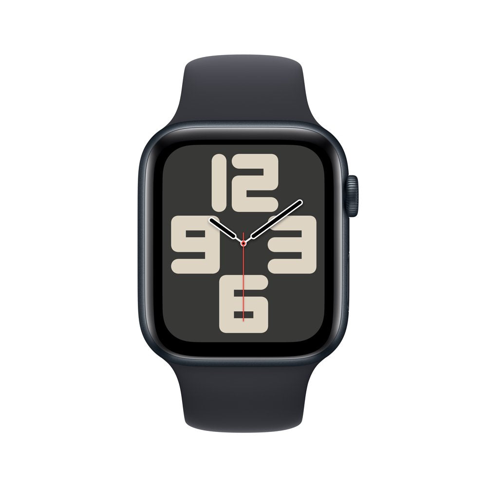 Apple Watch SE (2023) GPS 44Mm Midnight Aluminum Case with Midnight Sport Band - M/L