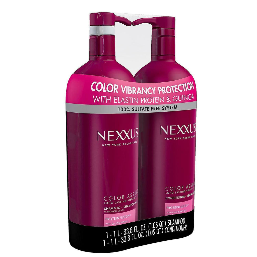 🔥 NEW NEXXUS COLOR ASSURE COLOR VIBRANCY SYSTEM SHAMPOO&CONDIT