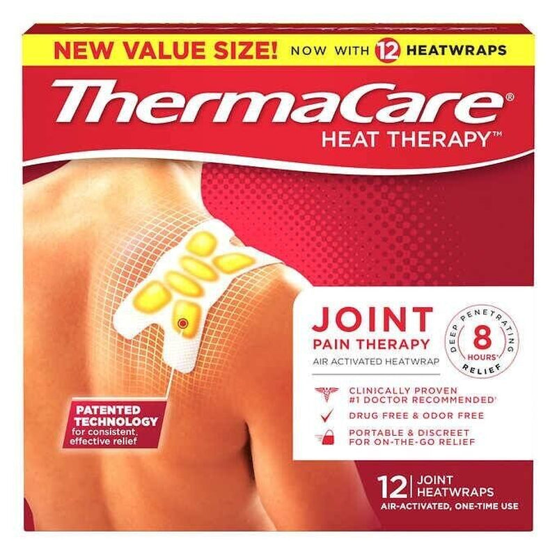 Thermacare Joint Therapy, 12 Heatwraps