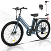 COLORWAY 26" Electric Bike for Woman, 500W Powerful Motor, 36V 12AH Removable Battery E Bike, , Max. Speed 19.9MPH Electric Bicycle